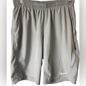 Nike Men's Light Gray Athletic Shorts